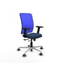 PIQUERAS Y CRESPO Silla de oficina Motilla Azul marino y Azul