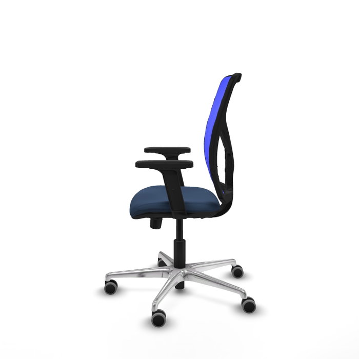 PIQUERAS Y CRESPO Silla de oficina Motilla Azul marino y Azul