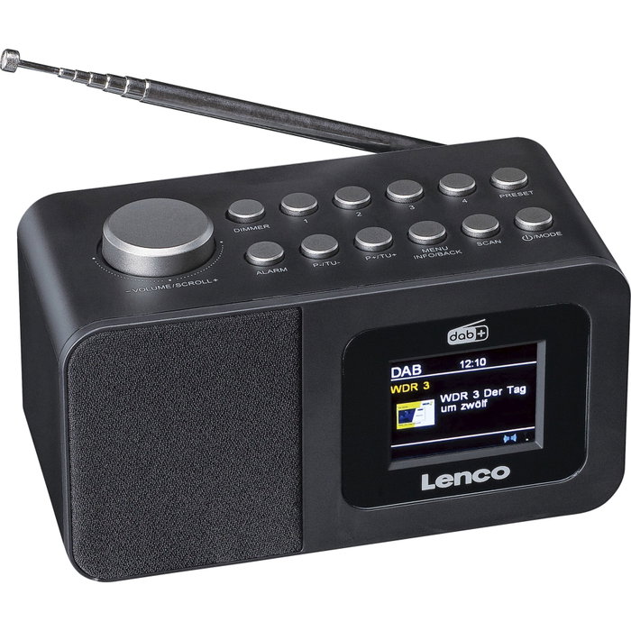 Lenco CR-625BK Negro