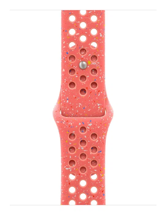 Apple MC2K4ZM/A Correa Nike Sport Band para Apple Watch 40mm 41mm 38mm, Color Naranja Magic Ember, Material Fluoroelastómero Perforado, Talla M/L Apple MC2K4ZM/A Correa Nike Sport Band para Apple Watch 40mm 41mm 38mm, Color Naranja Magic Ember, Material Fluoroelastómero Perforado, Talla M/L