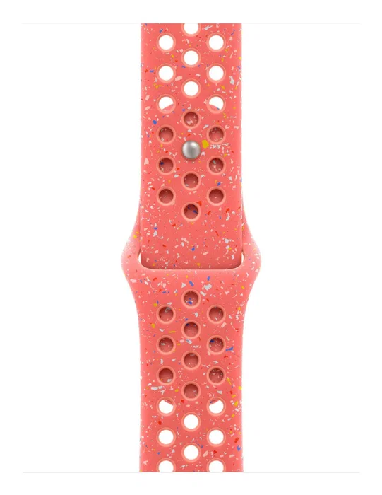 Apple MC2K4ZM/A Correa Nike Sport Band para Apple Watch 40mm 41mm 38mm, Color Naranja Magic Ember, Material Fluoroelastómero Perforado, Talla M/L Apple MC2K4ZM/A Correa Nike Sport Band para Apple Watch 40mm 41mm 38mm, Color Naranja Magic Ember, Material Fluoroelastómero Perforado, Talla M/L