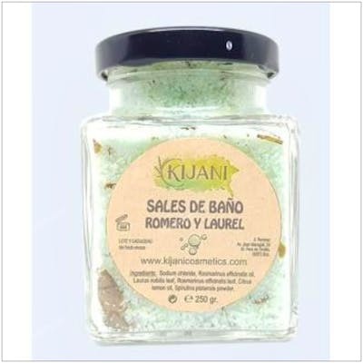 KIJANI Sales de Baño Romero 300Gr. Artesanales Ecológicas BIOINSPECTA KIJANI Sales de Baño Romero 300Gr. Artesanales Ecológicas BIOINSPECTA