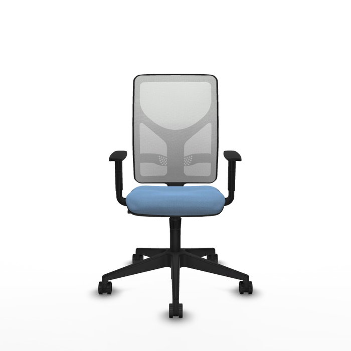 PIQUERAS Y CRESPO Silla de oficina Motilla con mecanismo Sincro, Azul cielo y Blanco PIQUERAS Y CRESPO Silla de oficina Motilla con mecanismo Sincro, Azul cielo y Blanco