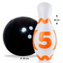 Molto Juego de bolos Bowling XXL de 60 cm