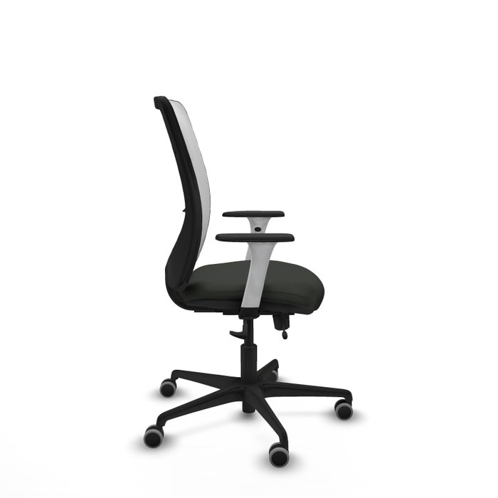 PIQUERAS Y CRESPO Silla de oficina Zulema con mecanismo Sincro/Traslack, Negro y Blanco PIQUERAS Y CRESPO Silla de oficina Zulema con mecanismo Sincro/Traslack, Negro y Blanco