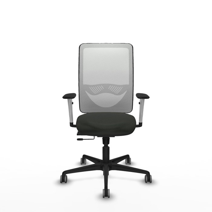 PIQUERAS Y CRESPO Silla de oficina Zulema con mecanismo Sincro/Traslack, Negro y Blanco PIQUERAS Y CRESPO Silla de oficina Zulema con mecanismo Sincro/Traslack, Negro y Blanco