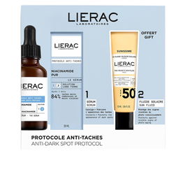 Lierac Protocolo Antimanchas Estuche 2 Piezas - Serum Corrector y Prevención de Manchas Oscuras, Tono Uniforme y Luminoso
