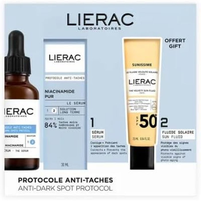 Lierac Protocolo Anti-Manchas y Sunissime The Sun Velvety SPF50+