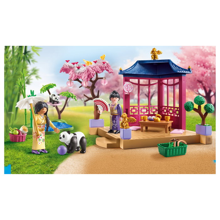 Playmobil Jardín asiático con panda 71762 Playmobil Jardín asiático con panda 71762