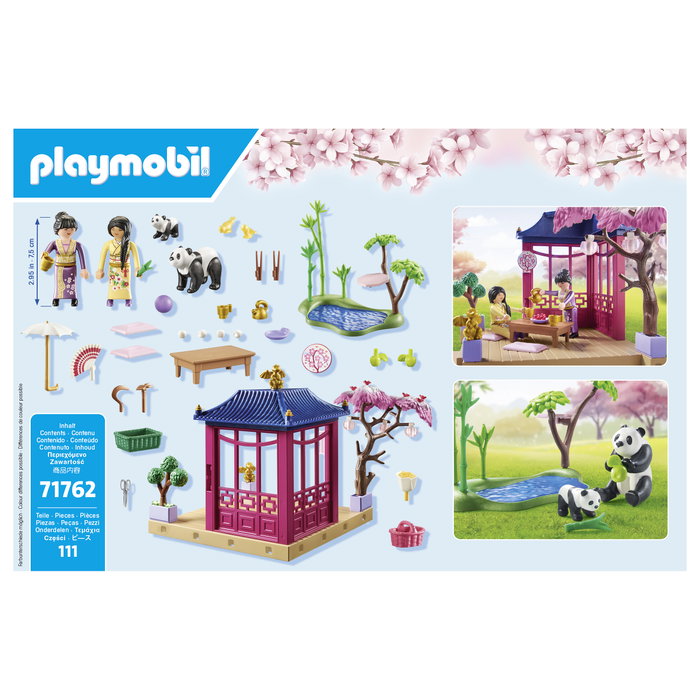 Playmobil Jardín asiático con panda 71762 Playmobil Jardín asiático con panda 71762