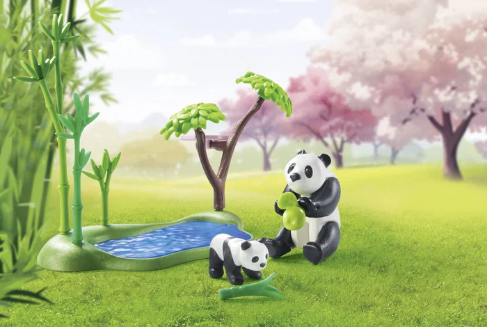 Playmobil Jardín asiático con panda 71762