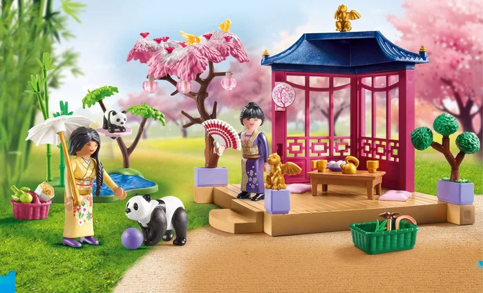Playmobil Jardín asiático con panda 71762