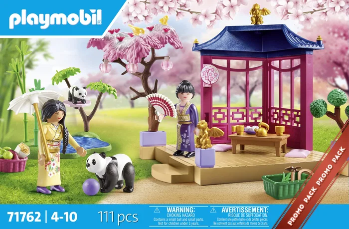 Playmobil Jardín asiático con panda 71762