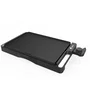 Fagor Plancha Eléctrica FG0725 2000W - Placa Antiadherente - Termostato Ajustable - Negra