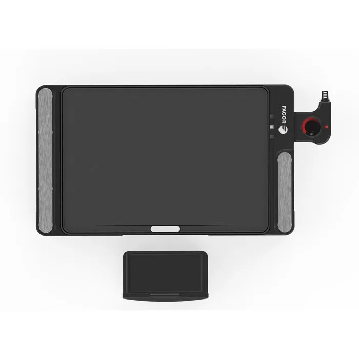 Fagor Plancha Eléctrica FG0725 2000W - Placa Antiadherente - Termostato Ajustable - Negra