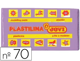 Jovi Plastilina Lila Unidad Tamaño Pequeño Pasta Vegetal Muy Moldeable + de 50 g