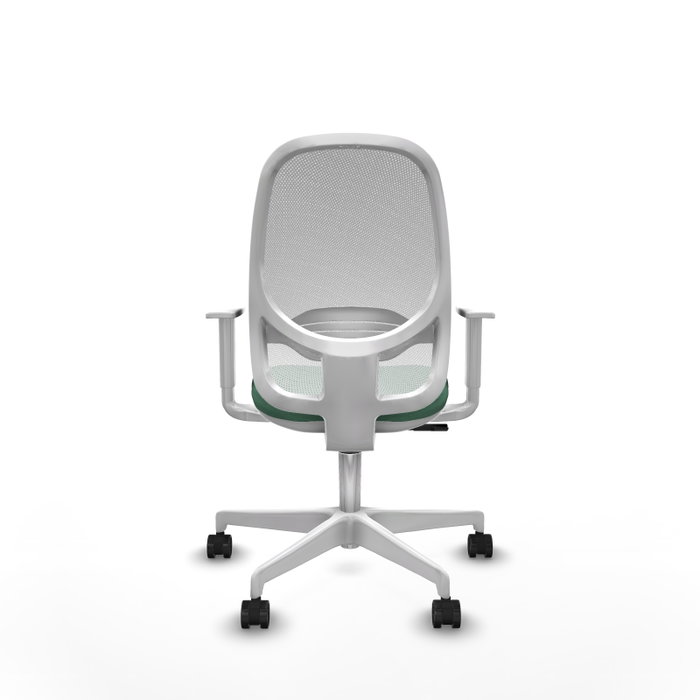PIQUERAS Y CRESPO Silla de oficina Cilanco, Mecanismo Sincro, Verde esmeralda y Blanco PIQUERAS Y CRESPO Silla de oficina Cilanco, Mecanismo Sincro, Verde esmeralda y Blanco