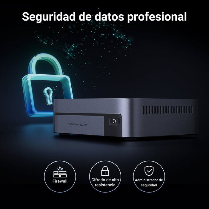 UGREEN DXP480T Plus NAS de 4 bahías con Intel® Core™ i5 y 8 GB DDR5 UGREEN DXP480T Plus NAS de 4 bahías con Intel® Core™ i5 y 8 GB DDR5