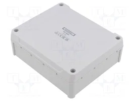 HENSEL ENYCASE® Caja de conexiones gris con abrazaderas