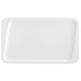Plato Aperitivo Porcelana Chef Quid 30x18 cm (6 Unidades)