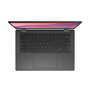 ASUS Chromebook CM14 Flip CL1402FM2A-EC0224 - Ordenador Portátil 14" Full HD, MediaTek Kompanio 520, 8GB RAM, 128GB eMMC, ARM Mali-G52 MC2, ChromeOS, Teclado QWERTY español, Gris