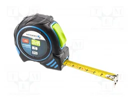 HÖGERT TECHNIK Flexómetro de 3m y 16mm de anchura, Clase II