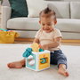 Fisher-Price HML64 Cubo de Actividades con Pañuelos para Bebés +3 Meses