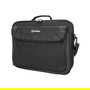 MANHATTAN Cambridge Maletín para Portátil Clamshell 15.6 Pulgadas Negro - Bolsillo para Accesorios, Compartimento para Documentos, Correa Desmontable, 500 g