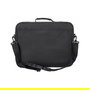 MANHATTAN Cambridge Maletín para Portátil Clamshell 15.6 Pulgadas Negro - Bolsillo para Accesorios, Compartimento para Documentos, Correa Desmontable, 500 g