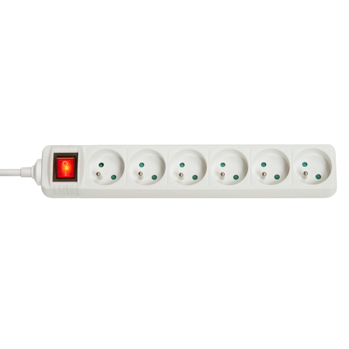 Lindy 73126 Regleta de 6 salidas AC Blanco Lindy 73126 Regleta de 6 salidas AC Blanco