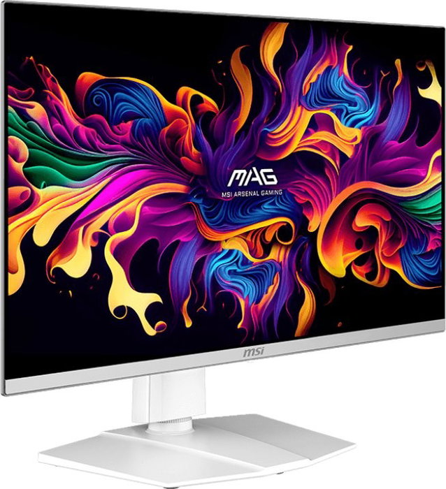 MSI MAG 272QPW QD-OLED X28 Monitor Gaming WQHD 280 Hz Blanco