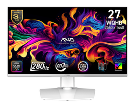 MSI MAG 272QPW QD-OLED X28 Monitor Gaming Blanco 26,5 WQHD 280Hz