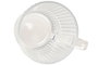 DKD Home Decor Básicos Taza de Cristal Transparente 265 ml (6 Unidades) para Casa, Cocina o Oficina, Apta Lavavajillas