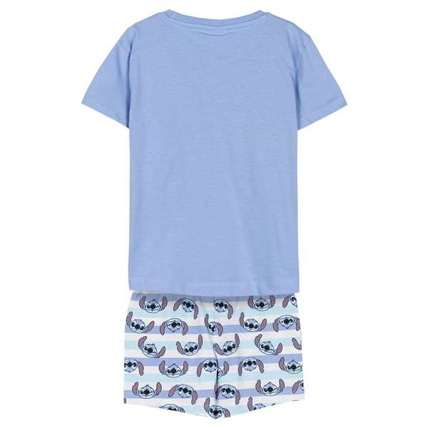 Cerdá Pijama Corto de Stitch para Niños Talla 6 Años Azul