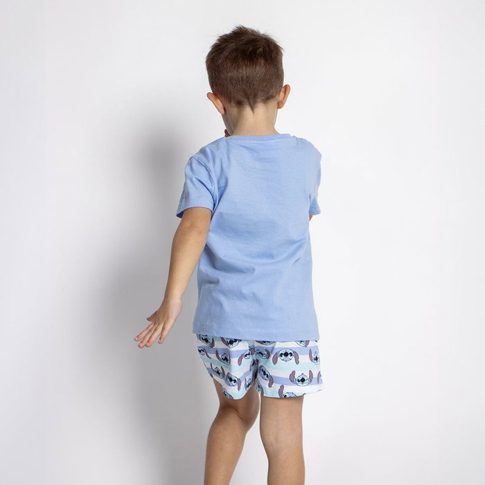 Cerdá Pijama Corto Single Jersey Stitch Talla 6 Años Azul