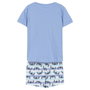 Cerdá Pijama Corto Single Jersey Stitch Talla 6 Años Azul
