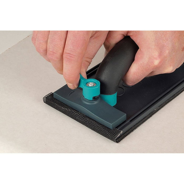 Wolfcraft Juego de lijadora 5 piezas para lijado de placas de yeso