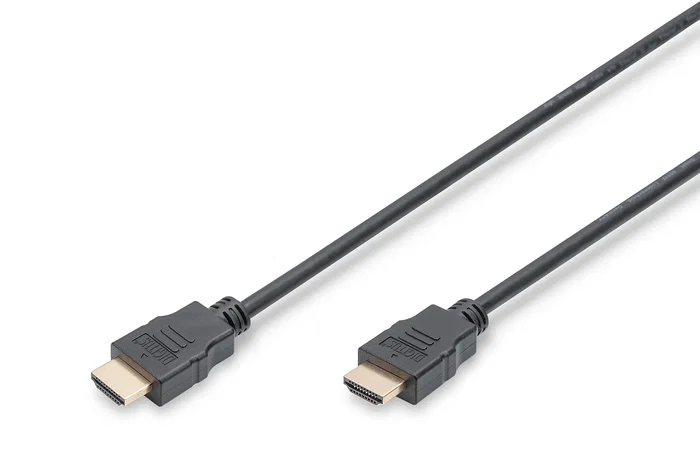 Digitus Cable HDMI High Speed con Ethernet de 2 m, Negro