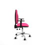 PIQUERAS Y CRESPO Silla de oficina Algarra Rosa con mecanismo Asincro