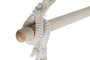 DKD Home Decor Silla Colgante para Terraza y Jardín Rosa 54 x 100 x 97 cm