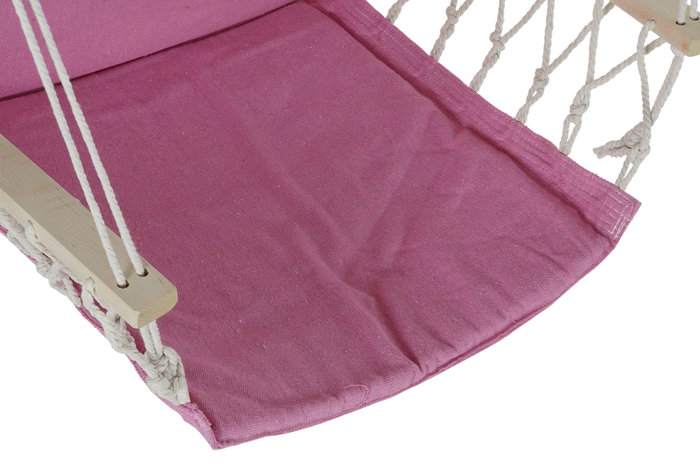 DKD Home Decor Silla Colgante para Terraza y Jardín Rosa 54 x 100 x 97 cm DKD Home Decor Silla Colgante para Terraza y Jardín Rosa 54 x 100 x 97 cm