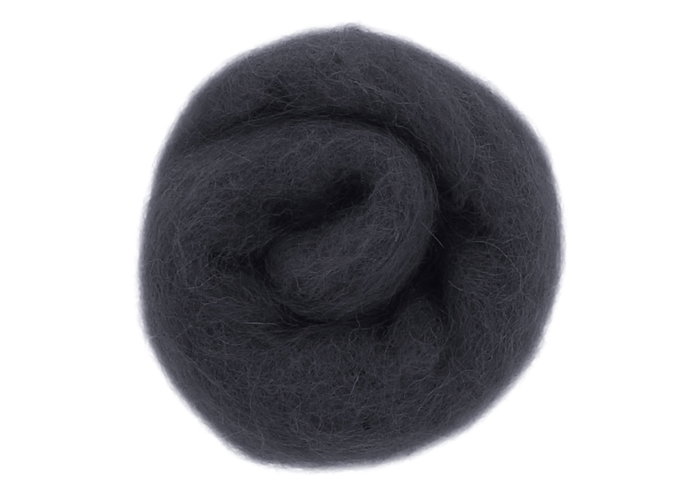 Felthu Fieltro de lana gris 100g aprox.