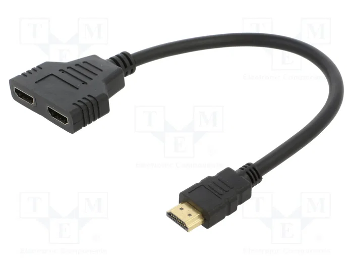SAVIO Divisor HDMI AK-77 con 1 Enchufe y 2 Tomacorrientes Full HD 1080p SAVIO Divisor HDMI AK-77 con 1 Enchufe y 2 Tomacorrientes Full HD 1080p
