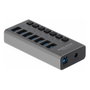 DeLOCK Hub USB 6 puertos 5 Gbps con ranuras SD/MicroSD 64237