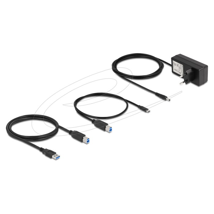 DeLOCK Hub USB 6 puertos 5 Gbps con ranuras SD/MicroSD 64237