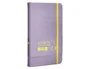 Antartik Cuaderno A6 Tapa Dura 100 Hojas Rayas Morado y Amarillo 80gr FSC