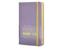 Antartik Cuaderno A6 Tapa Dura 100 Hojas Rayas Morado y Amarillo 80gr FSC