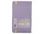Antartik Cuaderno A6 Tapa Dura 100 Hojas Rayas Morado y Amarillo 80gr FSC