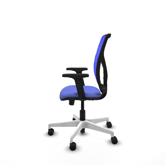 PIQUERAS Y CRESPO Silla de oficina Motilla Azul con mecanismo Sincro/Traslack PIQUERAS Y CRESPO Silla de oficina Motilla Azul con mecanismo Sincro/Traslack