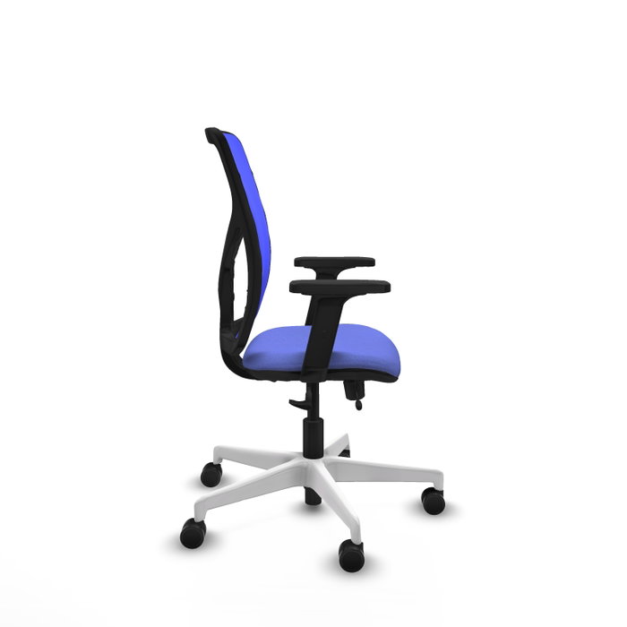 PIQUERAS Y CRESPO Silla de oficina Motilla Azul con mecanismo Sincro/Traslack PIQUERAS Y CRESPO Silla de oficina Motilla Azul con mecanismo Sincro/Traslack